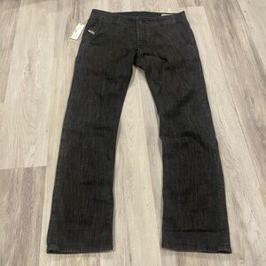 Diesel Revick Y2K Charcoal bootcut Denim jeans Made in Italy sz 32